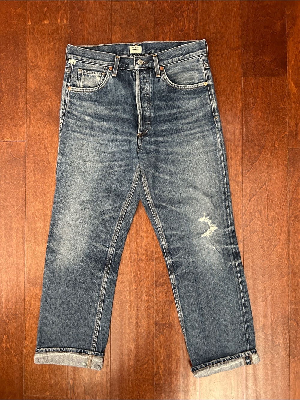 Citizens Of Humanity Gia High Rise Ankle Straight Leg, Size 27